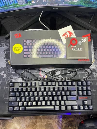 REDRAGON K552 Red backlight