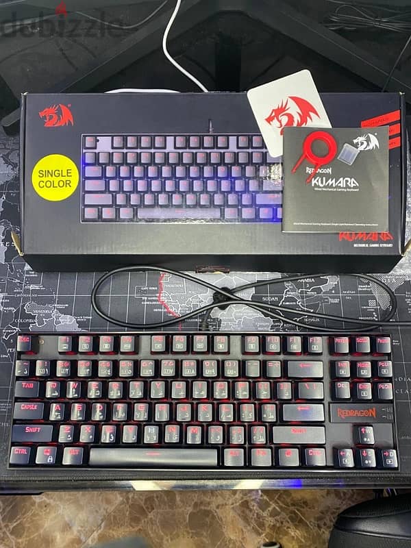 REDRAGON K552 Red backlight 1