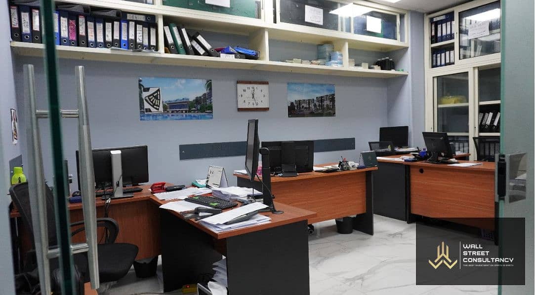 Office for sale in a strategic location in New Cairo - rental return of 600,000 EGP annually! 0