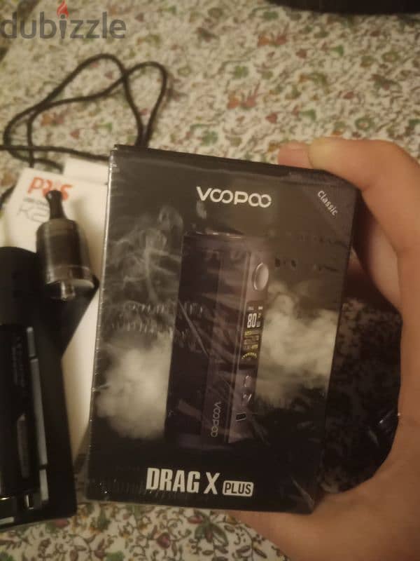 vape drag x plus voopoo 100w 10