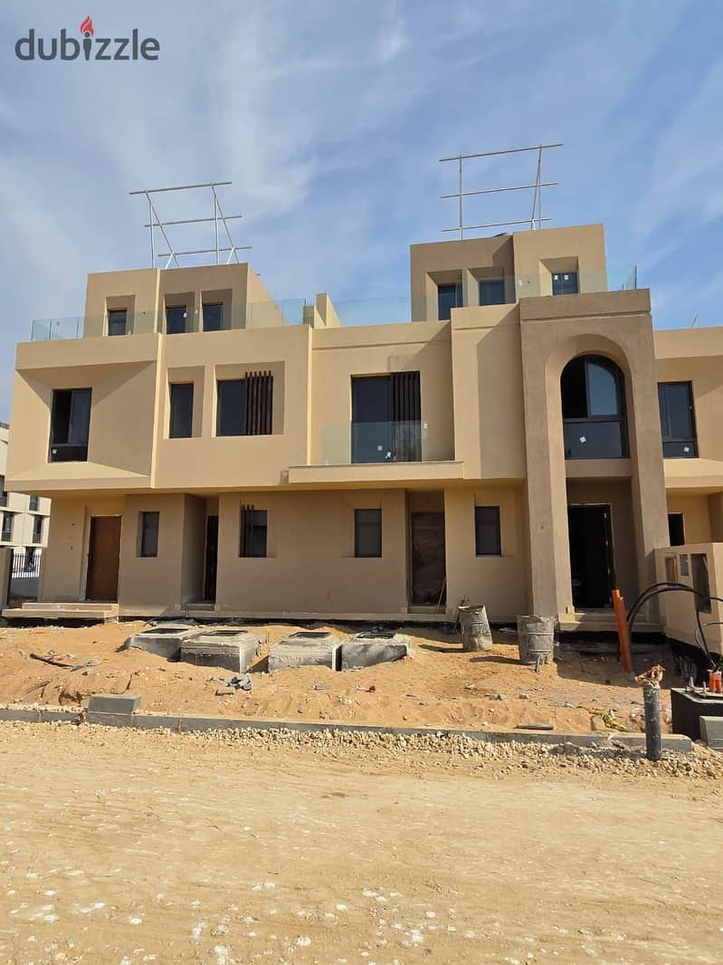 Twin house, semi-finished, ready to move in VYE SODIC, Sheikh Zayed – VYE SODIC NEW ZAYED 0