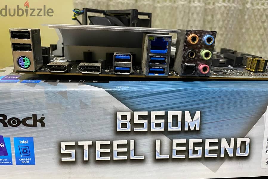 Asrock B560M Steel Legend + Intel Core i5 10400f 2