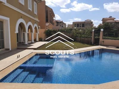 fully finished luxury villa for sale in hyde park new cairo fifth Settlement ready to move mins away from AUC and golden square