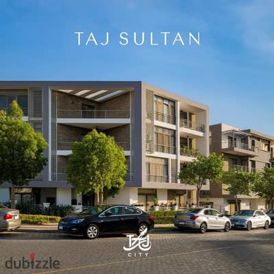 Apartment for sale, immediate receipt, in Taj City Compound, Chalia Phase, area of ​​3 rooms, down payment and completed in installments