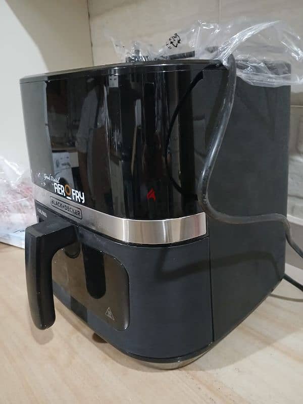 Black Decker air fryer 6