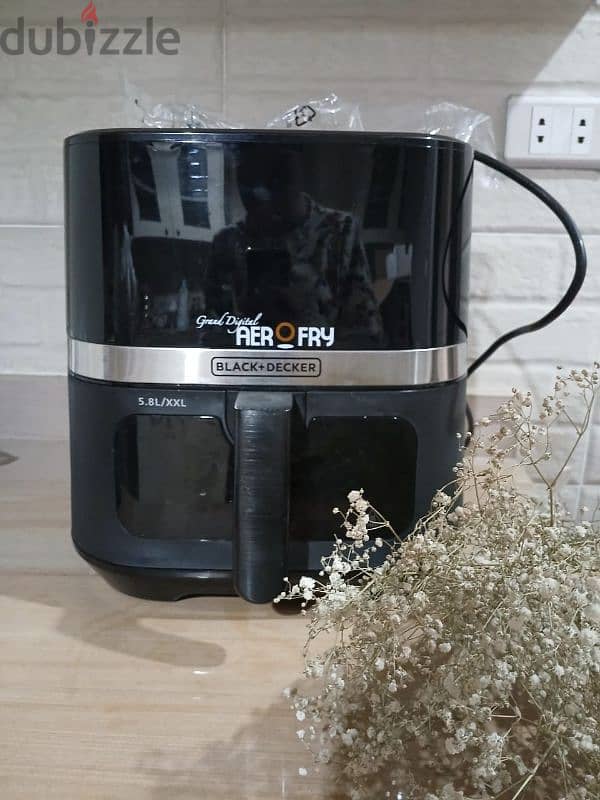 Black Decker air fryer 8