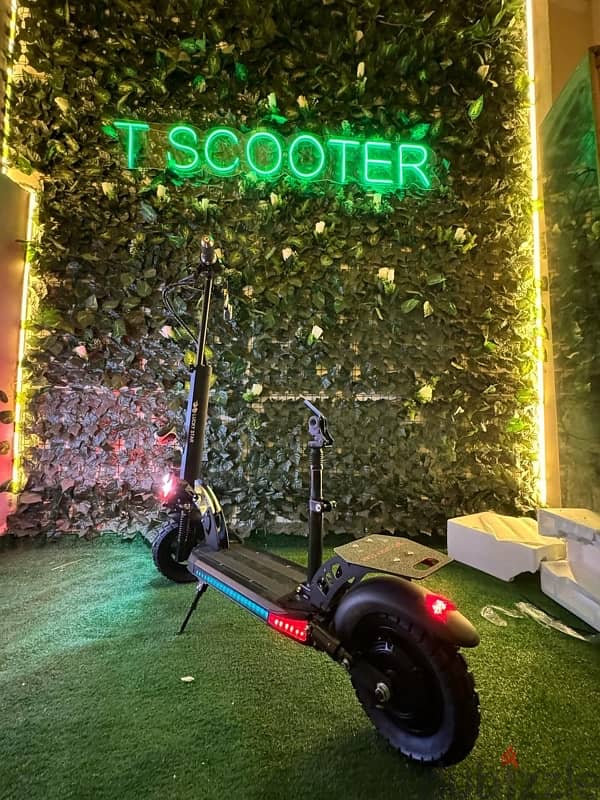 سكوتر كهربائي مع كرسي - Electric Scooter with Seat 2