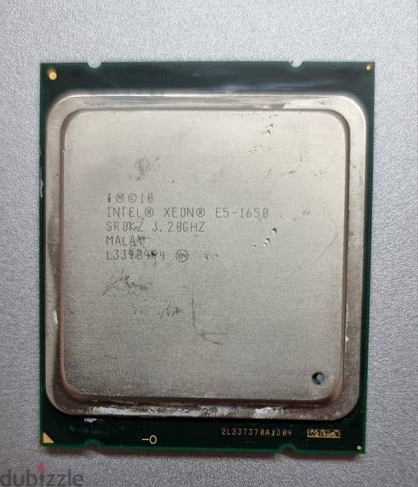 Intel Xeon E5-1650 Processor 0