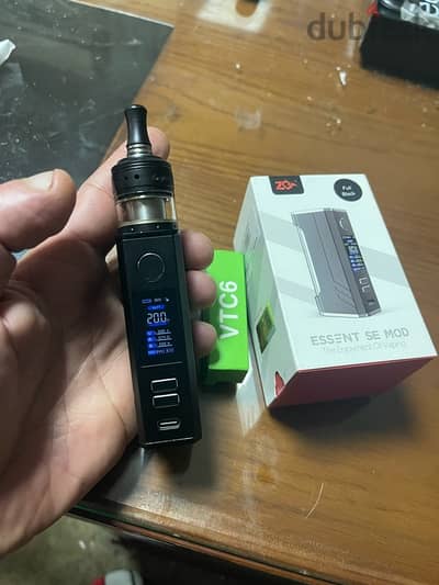 mtl vape kit شيشة الكترونية كاملة استخدام اسبوع نفس سيجارة ريبلد