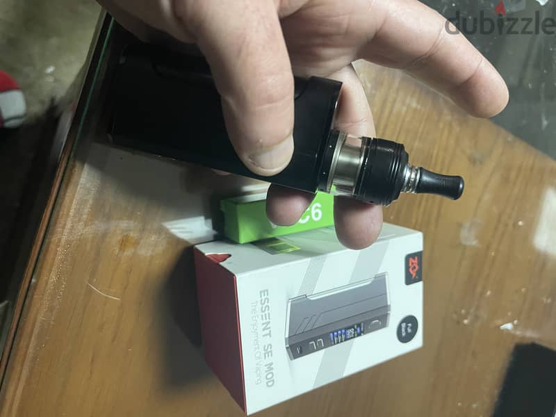 mtl vape kit شيشة الكترونية كاملة استخدام اسبوع نفس سيجارة ريبلد 2