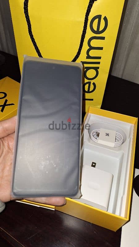 realme 12x new with box , new cover , charger 5