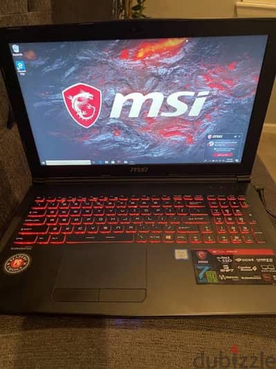 MSI GL62M-7RDX i7-7700HQ 2.8GHz