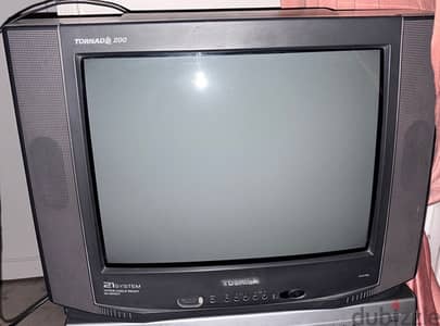 تلفزيون توشيبا (Toshiba) CRT موديل Tornado 200 بحالة ممتازة