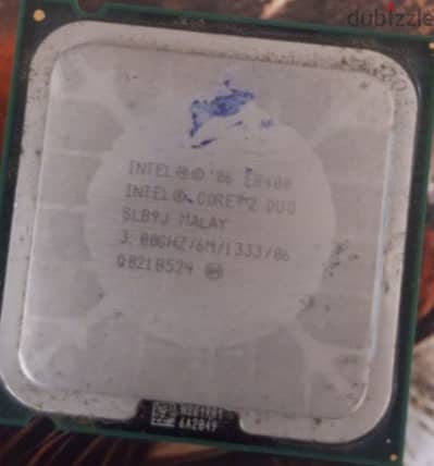 Intel Core 2 Duo E8400 3GHz