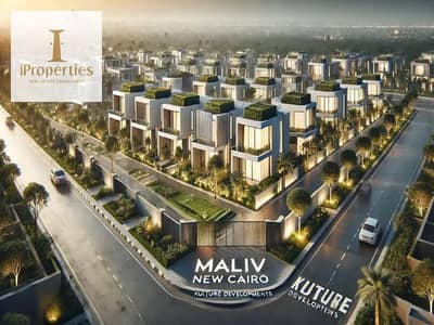 Apartment with 0% down payment in the Sixth Settlement and installments over 10 years, Maliv Compound