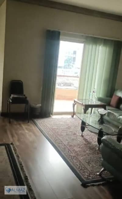 Empty apartment for rent with kitchen and air conditioners in South Academy (G) in North Ninety, First Settlement 200 square meters