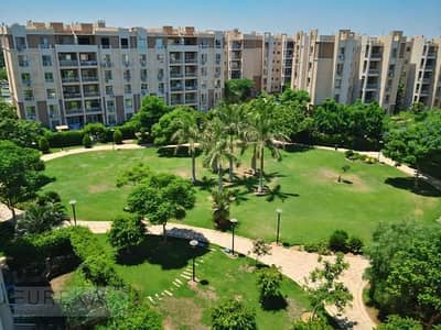 Apartment view wide garden for sale in Madinaty B7