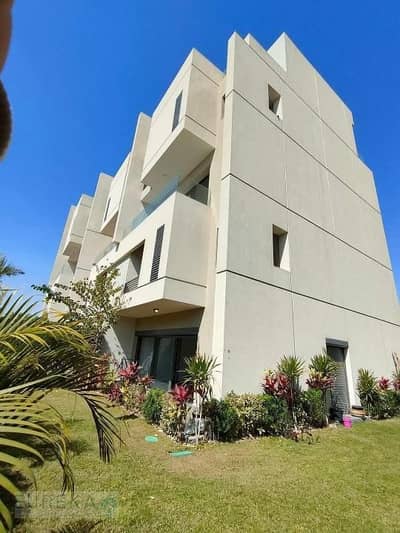 Duplex with garden for sale in compound Al Burouj