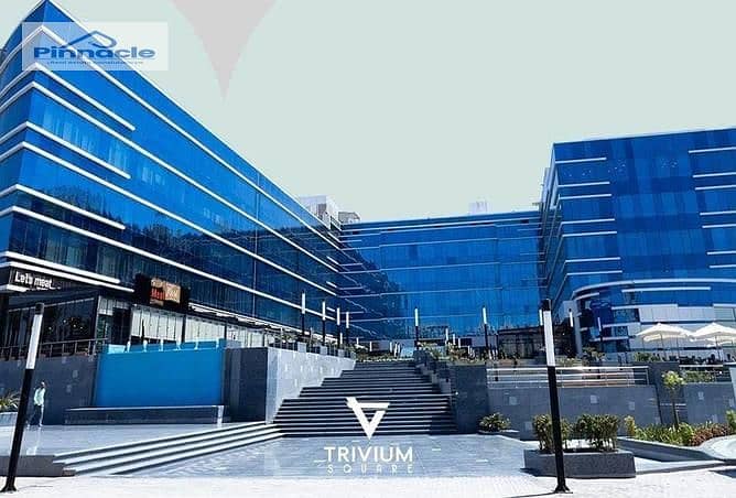 مكتب متشطب بالكامل بالتكيفات بمبنبي 78 متر  Trivium square New cairo 0