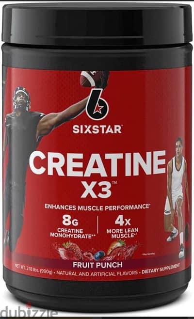 Six star creatine X3