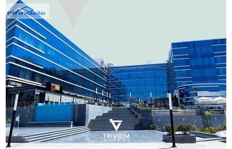 Office for rent 156 meters on the northern 90th Street, New Cairo - Trivium square