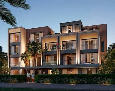 Fully finished apartment for delivery soon, golf view in P/X Palm Hills next to Al Jazeera Club