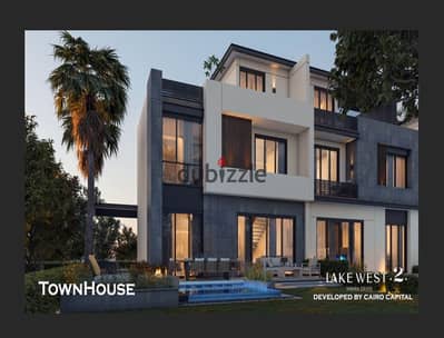 Ready-to-move-in townhouse in the heart of Sheikh Zayed, directly on Dahshour Link Road, in front of BEVERLY HILLS compound.