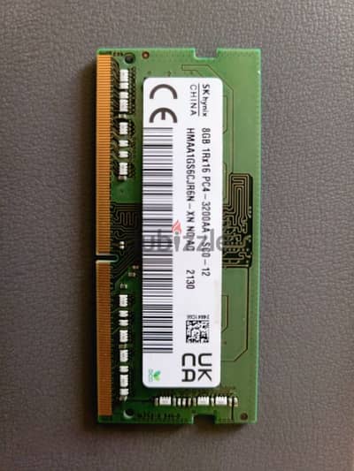 Ram 8GB ddr4 3200 Mhz