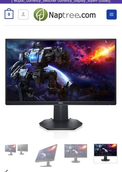 Moniteur DELL 144hz 24 Gaming