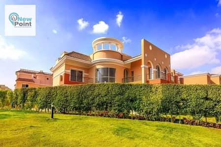 Villa for sale, immediate receipt, directly in front of Madinaty from Cleopatra Palace Compound CLEOPATRA PALACE SHROUK