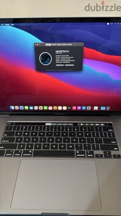 MacBook Pro 16-inch (2019) - Core i9 - 32GB - SSD 1tb