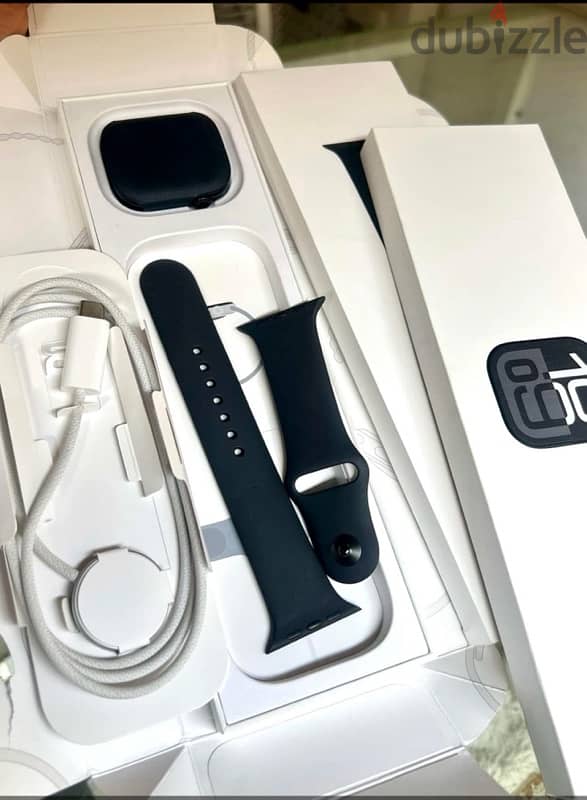 Apple Watch Series 10 (GPS) 46mm Case - Aluminum black 0