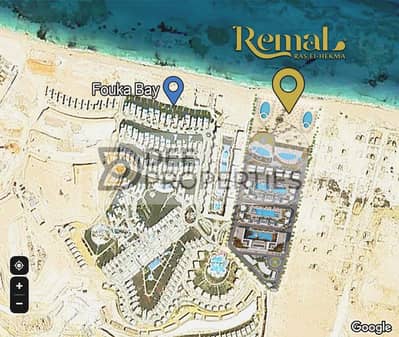 Chalet for sale 65 meters in Ras El Hekma - fantastic sea view - Ramadan launch price, Qalb El Fouka Bay, installments up to 10 years