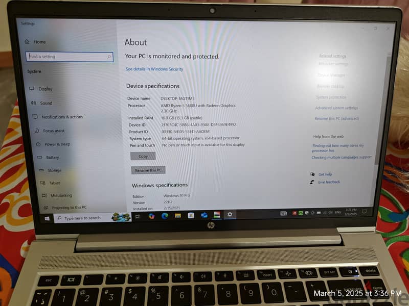 HP pro book 445 g8 1