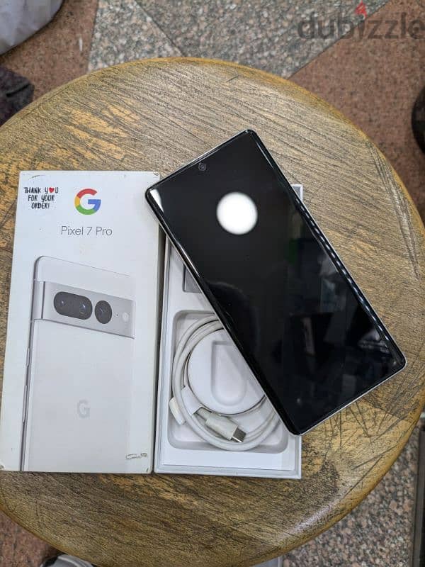 Google Pixel 7 Pro 512/12G White جديد 1