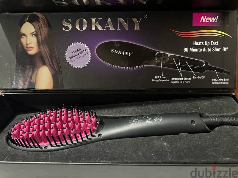 Straightener Hair Brush 3