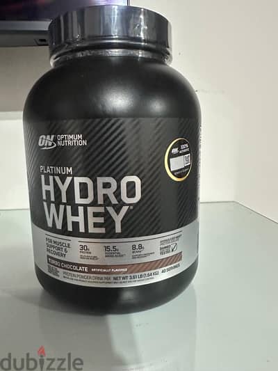 Platinum Hydro Whey Turbo Chocolate protein powder