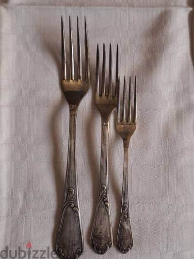 Alpacca silverware set طقم الباكا فضي