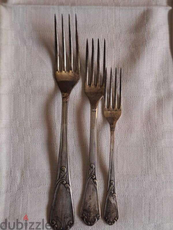 Alpacca silverware set طقم الباكا فضي 0