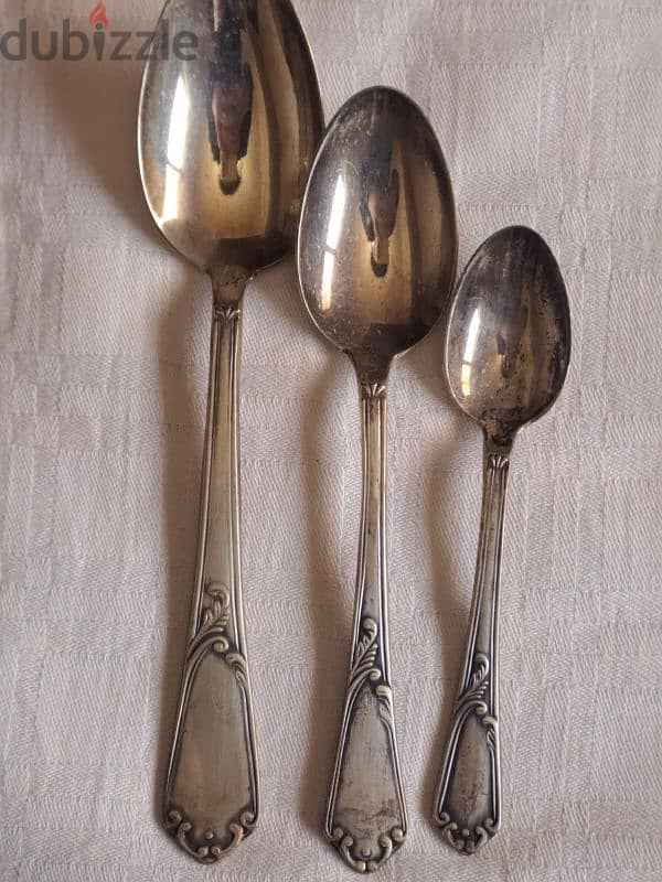 Alpacca silverware set طقم الباكا فضي 1