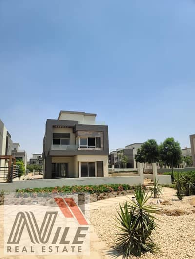 villa standalone for sale 525m fully finished in hyde park new cairo ready to move under price market prime location