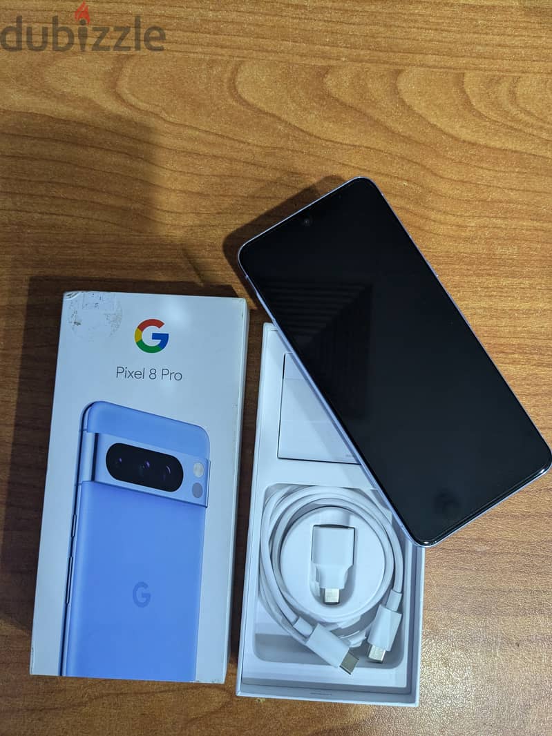 Google Pixel 8 Pro 128/12G Blue جديد 1