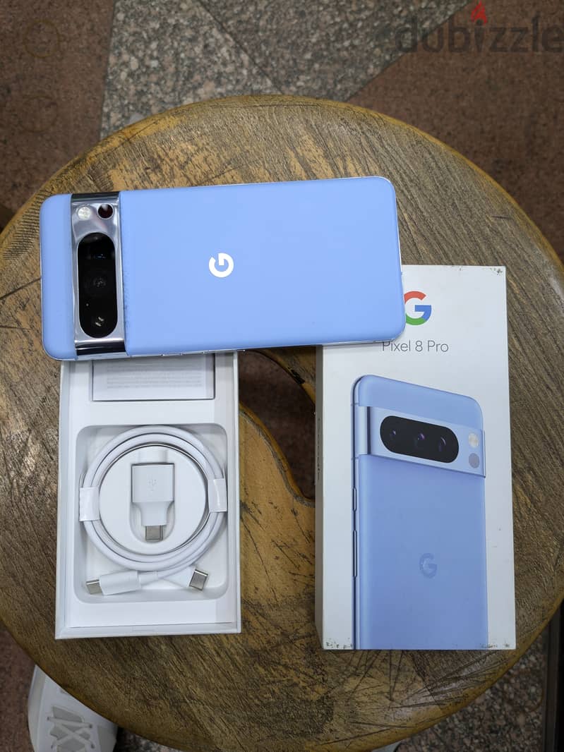 Google Pixel 8 Pro 128/12G Blue جديد 2