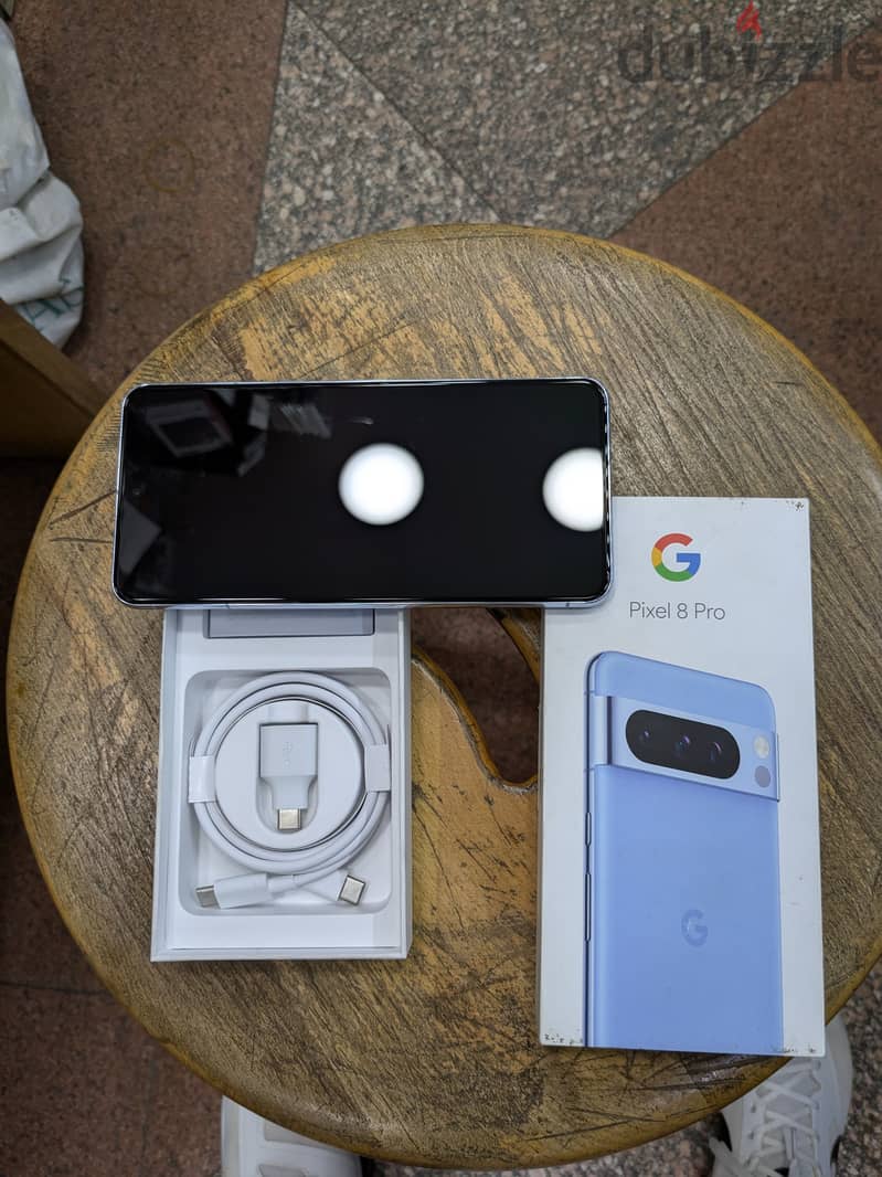 Google Pixel 8 Pro 128/12G Blue جديد 3