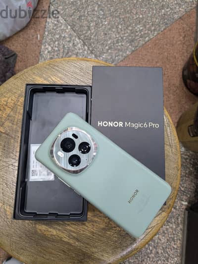 Honor Magic 6 Pro dual sim 512/12G Green جديد