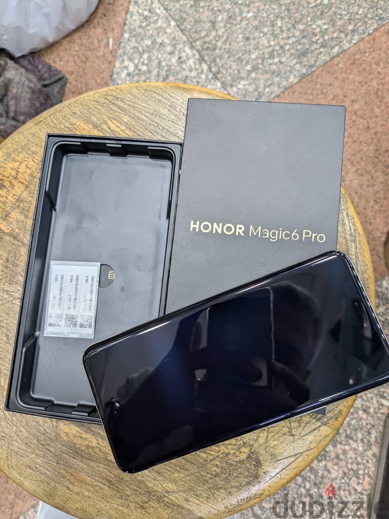 Honor Magic 6 Pro dual sim 512/12G Green جديد 1