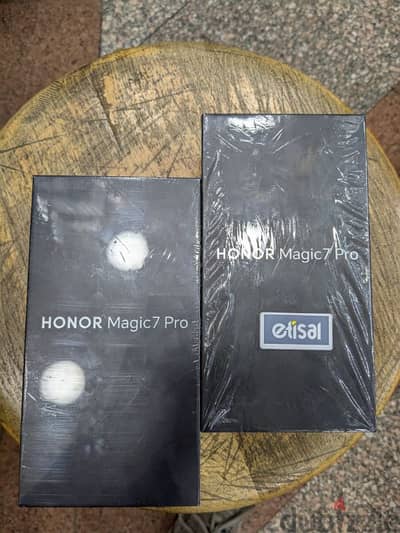 Honor Magic 7 Pro 1TB Black 512G Silver  جديد متبرشم بضمان الوكيل