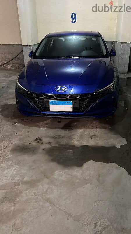 Hyundai Elantra 2021 فابريكا بالكامل 0