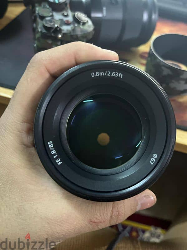 lens sony 85 F1.8 3