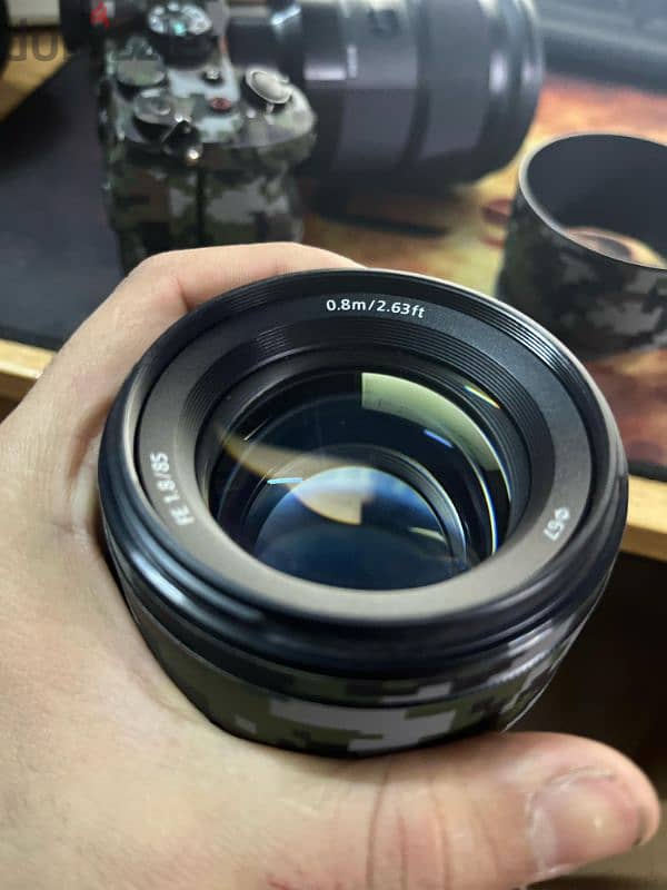 lens sony 85 F1.8 4